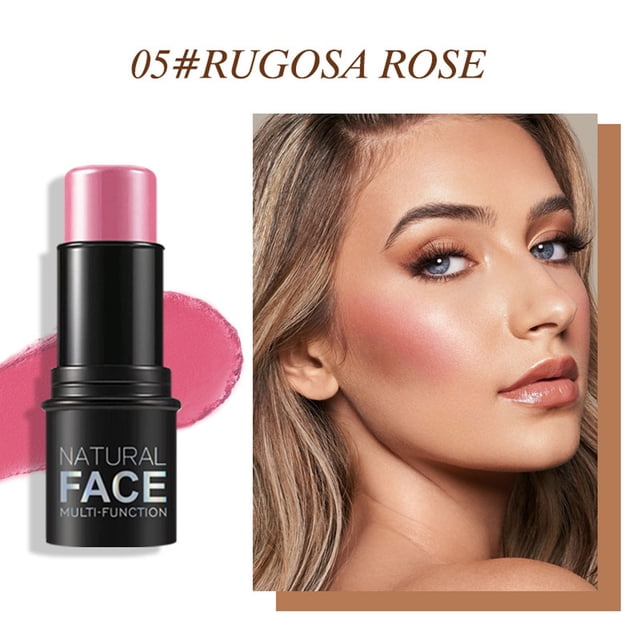 Dvkptbk Makeup Colorful High Gloss Stick Three Dimensional Face Priming Cream Lying Silkworm Pen Powder Blusher Stick Color Makeup