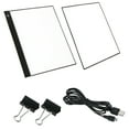 thumbnail image 3 of A3 LED Tracing Light Box Pad Graphic Tablet 4mm Ultra-Thin Drawing Board Copyboard 3 Levels Dimming with Separate Scale Plate Clips USB Cable for Artist Animation Designing Sketching Calligr, 3 of 7