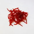 thumbnail image 3 of Xingzhi 100pcs 4.5cm Bloodworm Soft Fish Bionic Baits PVC Earthworm Fish Baits Lures, 3 of 6