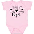 thumbnail image 3 of Inktastic I Love My Opa Heart and Arrows Boys or Girls Baby Bodysuit, 3 of 5
