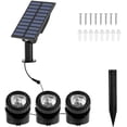 thumbnail image 3 of Yeacher Solar Pond Lights, 3 in 1 RGB Color Changing Underwater Pond Lights, Outdoor Waterproof, 3 of 8