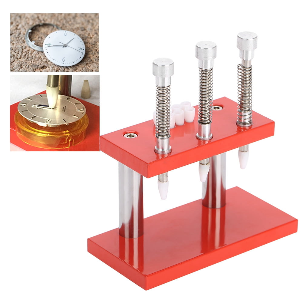 Press Heads Watch Hand Presser Setting Fitting Set Professional