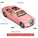 thumbnail image 4 of 1/32 Rolls-Royce Phantom Model Car,Zinc Alloy Pull Back Toy car with Sound and Light for Kids Boy Girl Gift(Pink), 4 of 4