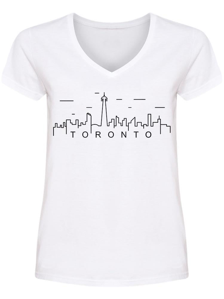 Canada Outline V-Neck T-Shirt 