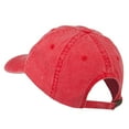 thumbnail image 3 of Image of Rocket Embroidered Washed Cap - Red OSFM, 3 of 5
