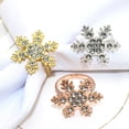 thumbnail image 4 of Matsuzay Navidad brillante servilleta hebilla decoración toalla servilletas anillo accesorio decorativo para fiesta Hotel Kits de decoración para fiestas Matsuzay HA075774-00, 4 of 6