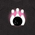 thumbnail image 4 of Inktastic Bowling Pins Cute Bowler Women's Plus Size T-Shirt, 4 of 5