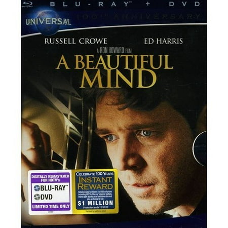 A Beautiful Mind (Blu-ray + DVD) (With INSTAWATCH) (Widescreen)