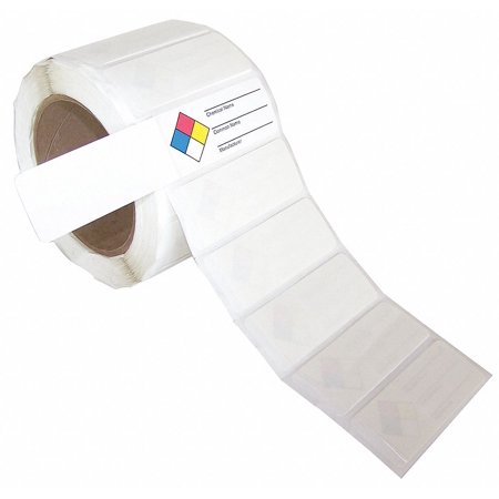 Badger Tag & Label Corp NFR Self-Laminating Label,1-1/8 H,PK500