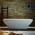 thumbnail image 2 of Virtu USA Serenity VTU-1271 71 in. Freestanding Soaking Bathtub, 2 of 6