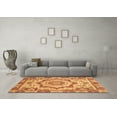 thumbnail image 3 of Ahgly Company Indoor Rectangle Abstract Brown Modern Area Rugs, 2' x 4', 3 of 4