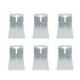 thumbnail image 2 of T Post Bracket, Rugged Stable Easy Installation 6PCS T Post Mounting Bracket  for Fence, 2 of 7