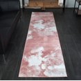 thumbnail image 1 of La Dole Rugs Pink White Red Abstract Rustic Modern Marble Pattern Area Rug For Living Room Bedroom Hallway Runner Tapis, 1 of 7