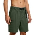 thumbnail image 3 of DDAPJ pyju 2026 Fashion Cargo Shorts Men's Adjustable Buckle Waistband Shorts Summer Casual Hiking Work Shorts with Pockets Green XXXXL, 3 of 8