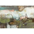 thumbnail image 3 of Goldberger, Jennifer 18x13 Black Modern Framed Museum Art Print Titled - Pieced Earth II, 3 of 5