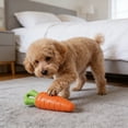 thumbnail image 6 of Penmahua Pet Easter Dog Toy Carrot Shape Squeaky Toy For Teeth Training Boredom Relief Small Dogs Plastic 1 Piece, 6 of 7