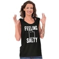 thumbnail image 4 of Feeling Salty Utah Beehive State Tank Top T Shirts Men Women Brisco Brands X, 4 of 5