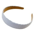 thumbnail image 2 of Diademas para mujer, diadema cuadrada, banda para el cabello estampada a la moda para mujer, banda para el cabello con estampado floral, banda ancha para el cabello con tarjeta de lavado facial, aro p, 2 of 2