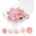 thumbnail image 1 of Miangastore 20 Pcs Punaises à Pousser Remplaçables en Forme de Fleur Adorable Accessoires, 1 of 8