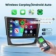 thumbnail image 3 of 2G+64G Car Radio Stereo for Mercedes Benz E Class W211 E200 CLS W219 2002-2009,Wireless CarPlay/Android Auto, 9 Inch Android 13 Touch Screen GPS WiFi Bluetooth FM EQ HD Backup Camera, 3 of 7