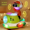 thumbnail image 1 of Juguete musical de baile con luces y música de colores para DJ de hip-hop | Evita obstáculos automáticamente | Juguete electrónico interactivo para niños pequeños, 1 of 5