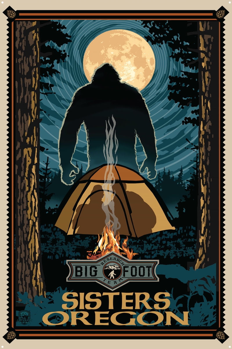 Sisters Oregon Metal Art Print by Paul A. Lanquist (24" x 36")