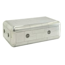 ACME Brancaster Square Coffee Table in Aluminum