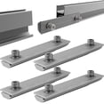 thumbnail image 2 of Yannee Universal Aluminium Solar Module Rails Profile Connectors Mounting Connection 4 Pcs, 2 of 4
