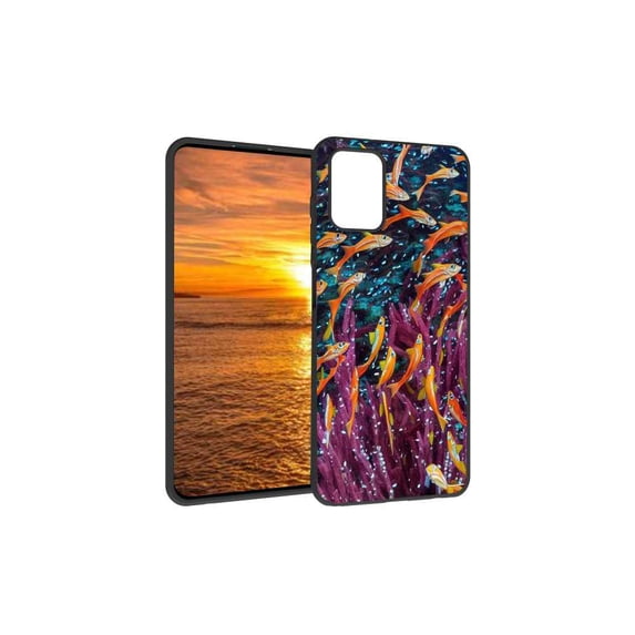 Fishes-229 Phone Case, Degined for Moto G Stylus 2021 Case Men Women, Flexible Silicone Shockproof Case for Moto G Stylus 2021