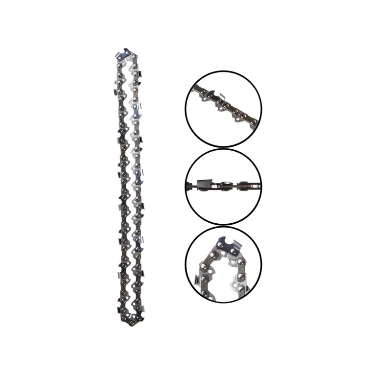 2-PACK Chainsaw Chains: 8" & 9.5" Full Chisel, 3/8LP .050 Gauge 33DL - Fits Many Gas & Electric Saws (Replaces STIHL 91V) 3 thumbnail image