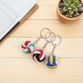 thumbnail image 4 of ADDHAT 3Ud Llaveros Deportivos De Voleibol Multicolor Para Bolsos Y Souvenirs En Fiestas Deportivas, 4 of 8