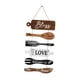 thumbnail image 2 of Letrero de madera para cocina, decoración de pared, placas de cocina de estilo rústico, letrero decorativo para puerta A, 2 of 9