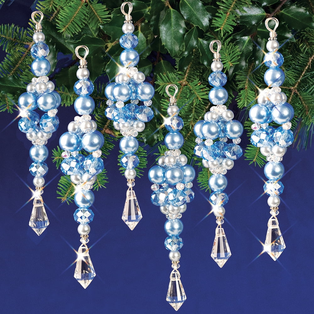 Nostalgic Christmas Beaded Crystal Ornament Kit Shimmer Snowflake 845227052247 Nostalgic Christmas Beaded Crystal Ornament Kit Shimmer Snowflake 845227052247