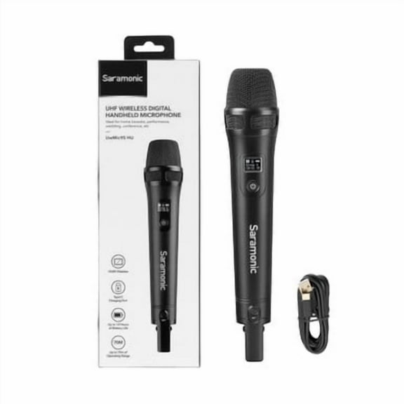 Saramonic UwMic9S HU Wireless UHF Handheld Cardioid Microphone Transmitter for UwMic9S RX & RX-Mini Receivers