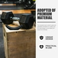 thumbnail image 1 of CUITING 6 Pcs Plastic Dumbbell Weight Rack for Gym Fitness, 1 of 10