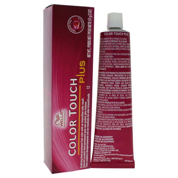 Wella Professionals Color Touch Plus - Demi-Permanent Hair Color Intense Medium Blonde 77/03