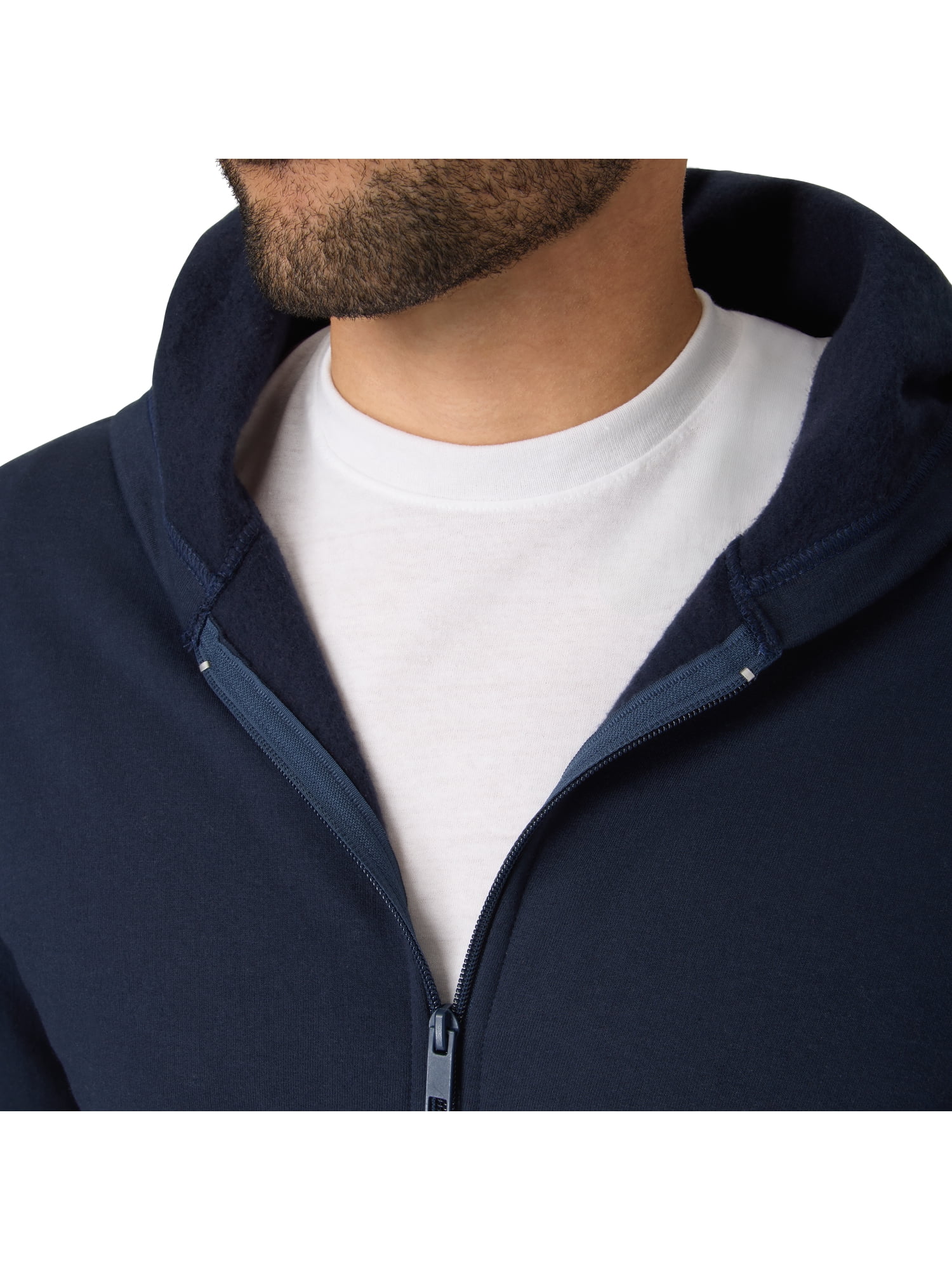 Hanes Men's & Big Men's Essentials Fleece Full-Zip Hoodie Sweatshirt, Sizes S-5XL