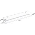 thumbnail image 3 of upsimples 8 Pack Vinyl Wall Mount Shelves, 12" Album Record for Storage & Display, Clear Acrylic Floating Shelf for Kids Bookshelf, Magazine Rack, Picture Ledge, 3 of 8
