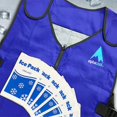 thumbnail image 3 of Chaleco Refrigerante Alphacool con Bolsas de Hielo Ajustables Azul, 3 of 7