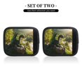 thumbnail image 2 of Sikiie Deep Forest Stone Green Dragon Luggage Handle Wraps for Suitcases Travel Accessories(2 Pack), 2 of 9