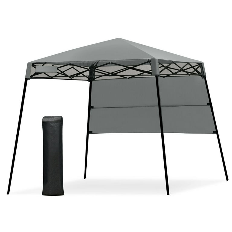 Best Choice Products 10x10ft Pop Up Canopy Outdoor Portable Adjustable Instant Gazebo Tent w/ Carrying Bag - Light Gray