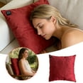 thumbnail image 1 of ERK Portable Heating Pad For Back Soothing Heat Cushion With Adjustable Temperature Fast Warming Home Use, 1 of 6
