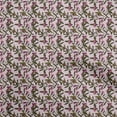 thumbnail image 1 of oneOone Cotton Poplin Twill Dark Olive Green Fabric Floral Sewing Fabric By The Yard Printed Diy Clothing Sewing Supplies 56 Inch Wide, 1 of 4