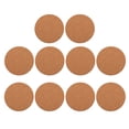 thumbnail image 1 of 10 Pcs Coussinets de Tasse Ronds Antidérapants Imperméables en Liège pour Absorption d'Eau et Isolation Thermique, 1 of 9
