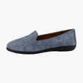 thumbnail image 2 of Aerosoles Betunia Women's Loafers & Slip-Ons Blue Jean Textured Faux Leather, 2 of 8