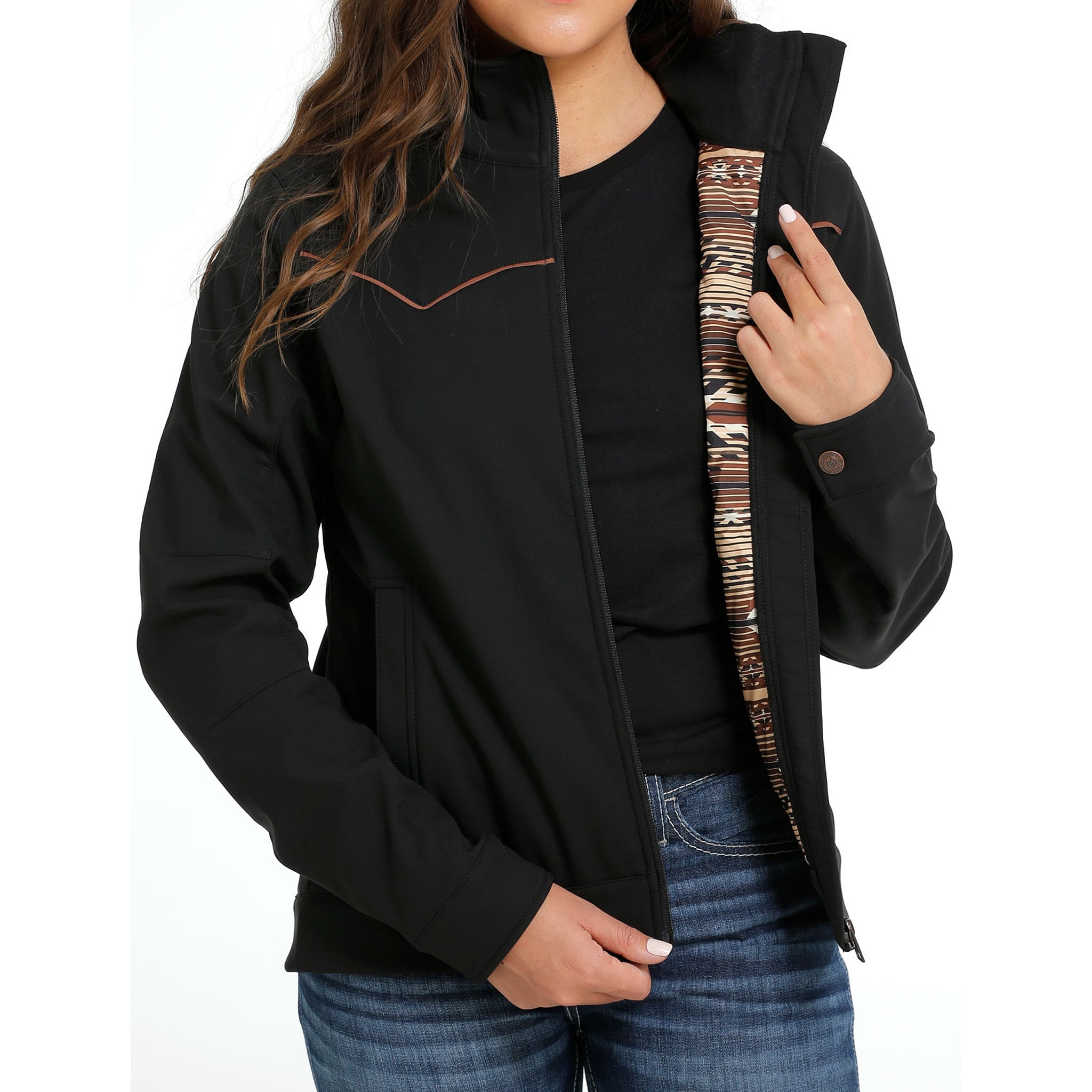 Cinch Women's Concealed Carry Bonded Jacket- Black – Branded