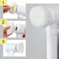 thumbnail image 3 of USB Rechargeable Bathroom & Kitchen Cleaner Brush Powerful Cordless Spin Scrubber, 3 of 8