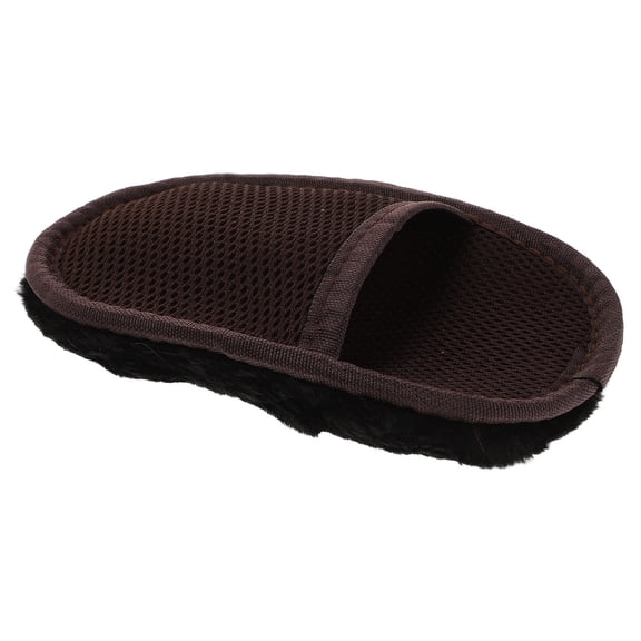 ETEREAUTY Dark Brown High Density Shoe Shine Cloth for PU Shoes, Car Wax Application and Polishing