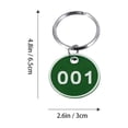 thumbnail image 2 of STRANDCHIC 10Pcs Durable Key Tags with Ring for Practical Use in Hotel Key Cabinets, 2 of 5