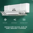 thumbnail image 4 of Deflector Ajustable para Aire Acondicionado Transparentes de PET - Accesorios de Ventilaci&oacute;n Anti-Soplo Directo para Aire Acondicionado de Pared en Hogar y Oficina, 4 of 6